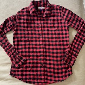 Alpine Lakes Red & Black Flannel - Size S